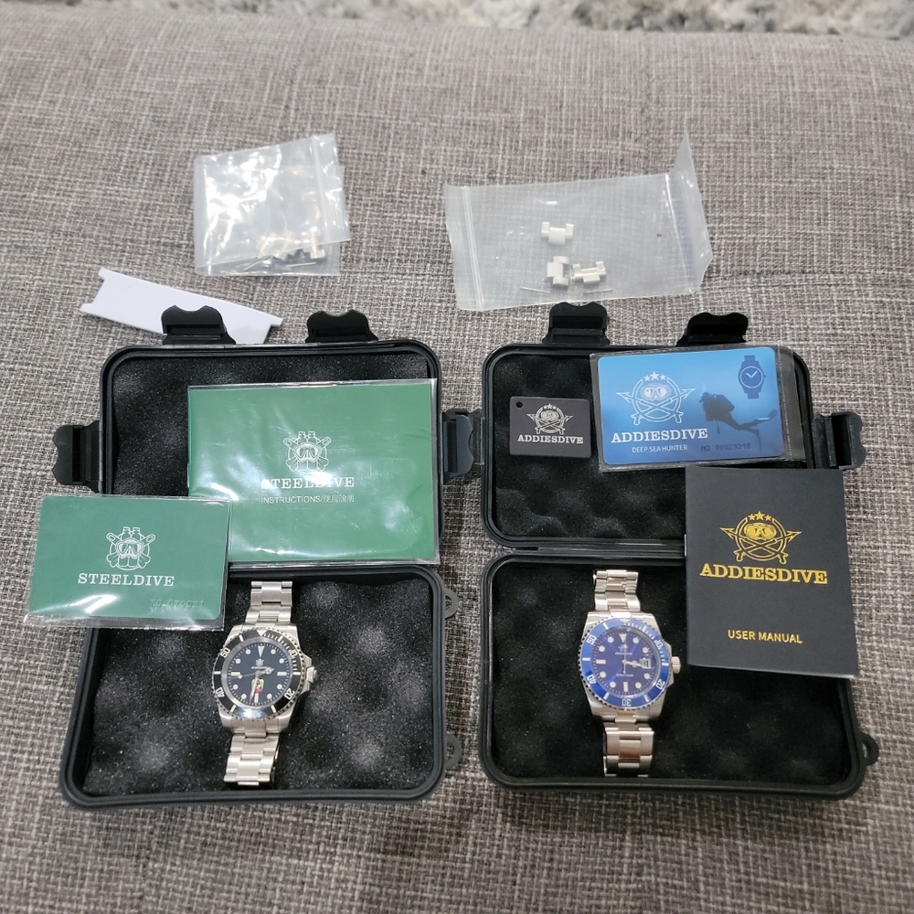 Steeldive automatic watches